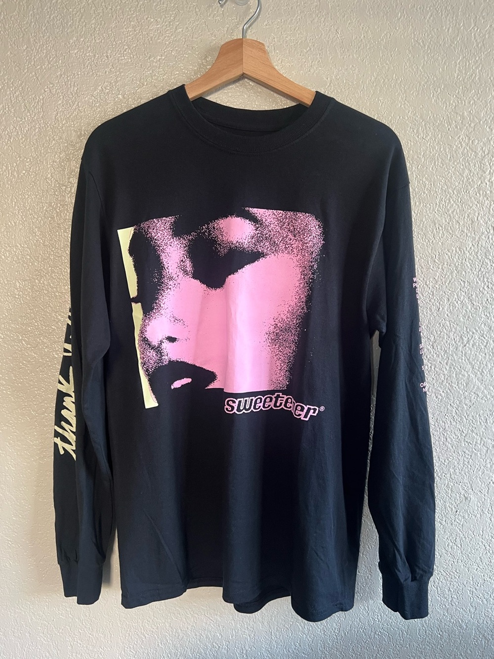 Ariana Grande Sweetener Tour Black Long Sleeve Thank U Next Size Medium 2019